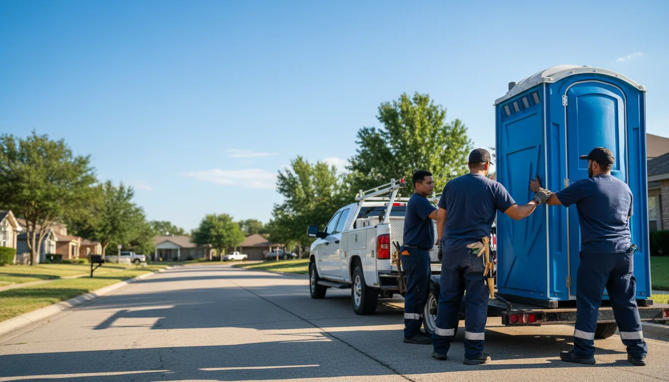 Portable Toilet Rental in Anderson, IN near me